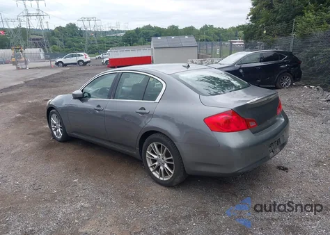 2011 Infiniti G37 Sedan X из США, поврежденный, VIN JN1CV6AR3BM402799